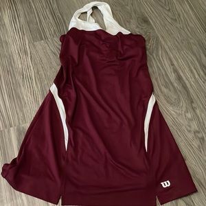 Women’s Tennis dress (maroon)